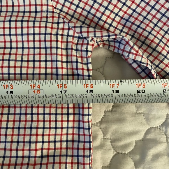 Ralph Lauren Polo Red white blue oxford size L Boys 14-16 - Picture 6 of 6